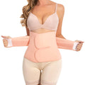 Trendyline Postpartum Essentials: Postpartum Belly Band - C Section Postpartum Belly Wrap - Recovery Belly Support Abdominal Binder Post Surgery Girdle Pink